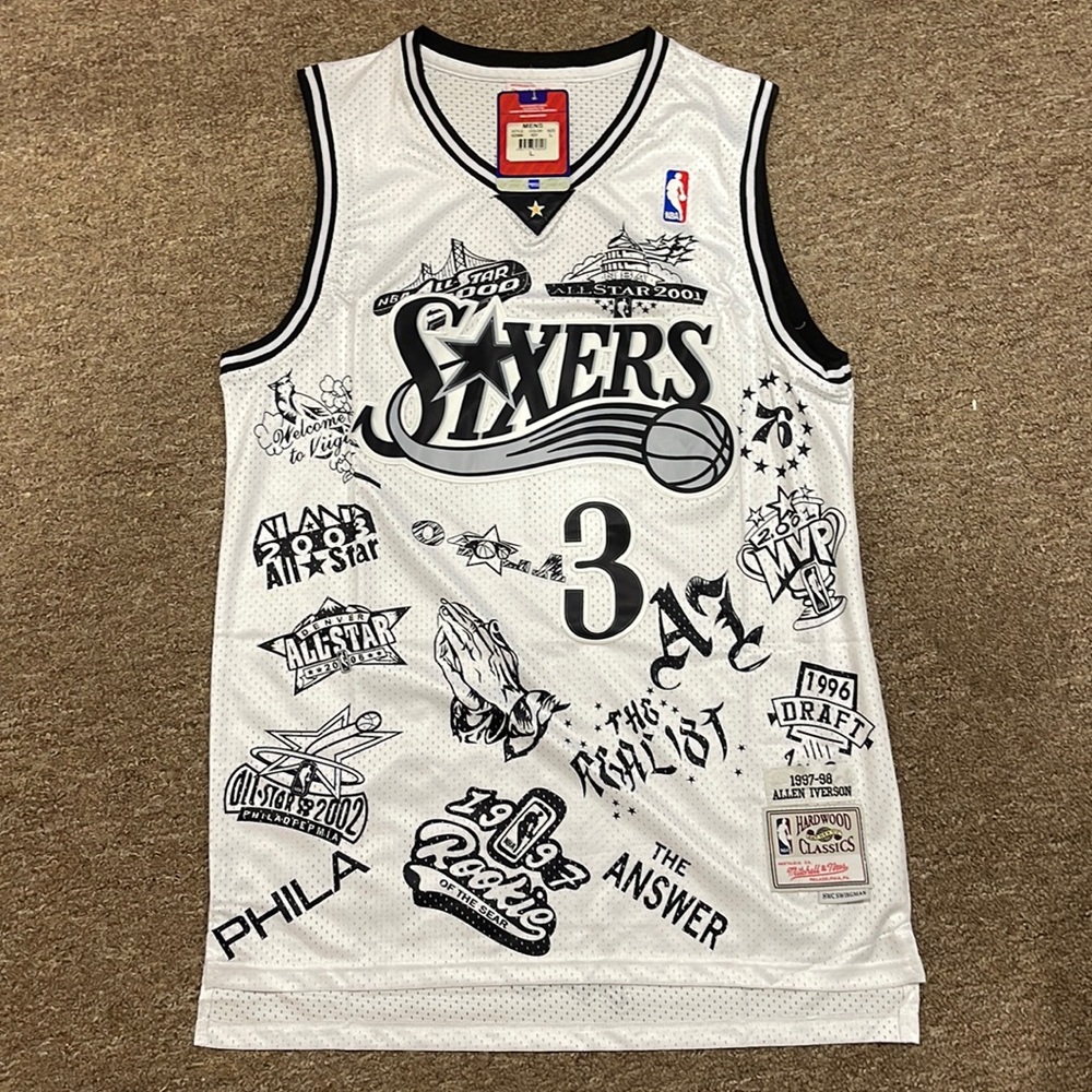 Homage to Allen Iverson jersey Size L